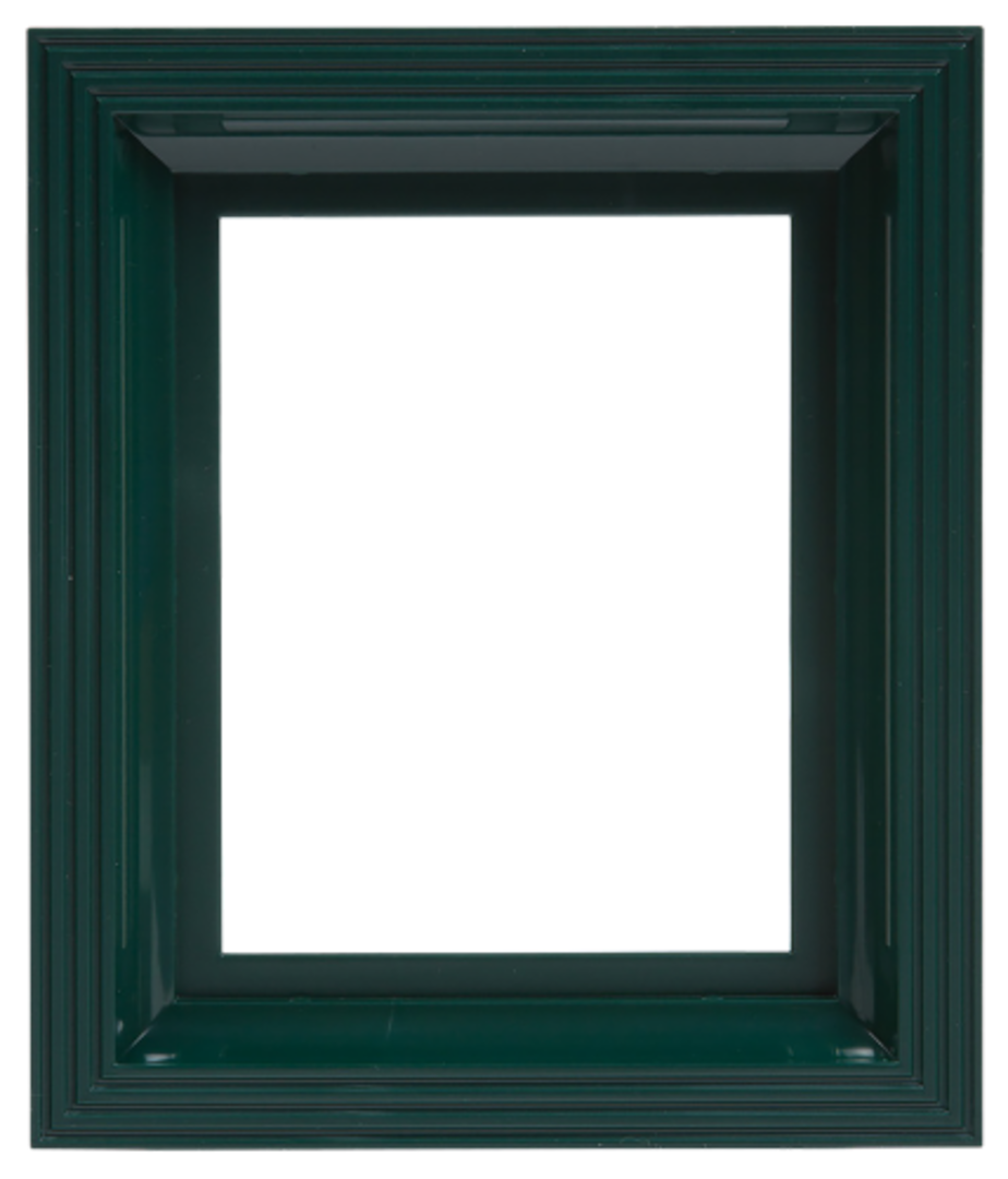 Plastic Frame For Single Baseplate Dark Green [Moss Green] image 0
